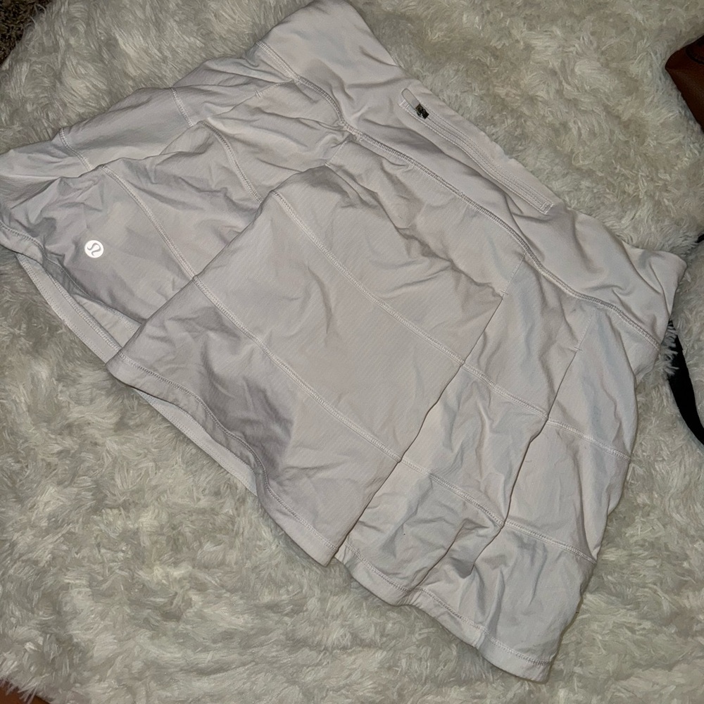 Lululemon White Tennis Skirt